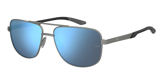 Under Armour UA Impulse 2/G - 9t9z0 Mtruthblu, Stainless Steel, Aviator frame