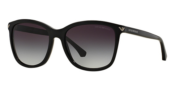 Emporio Armani EA4060 - Shiny Black, Plastic, Round frame