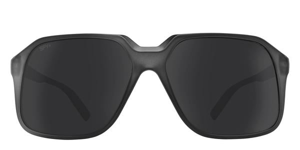 SPY Hot Spot - Matte Translucent Black, Plastic, Rectangle frame