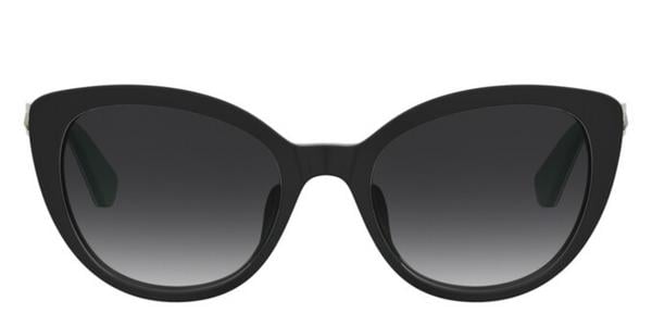 Kate Spade Amberlee/F/S - Black Green, Acetate, Cat Eye frame