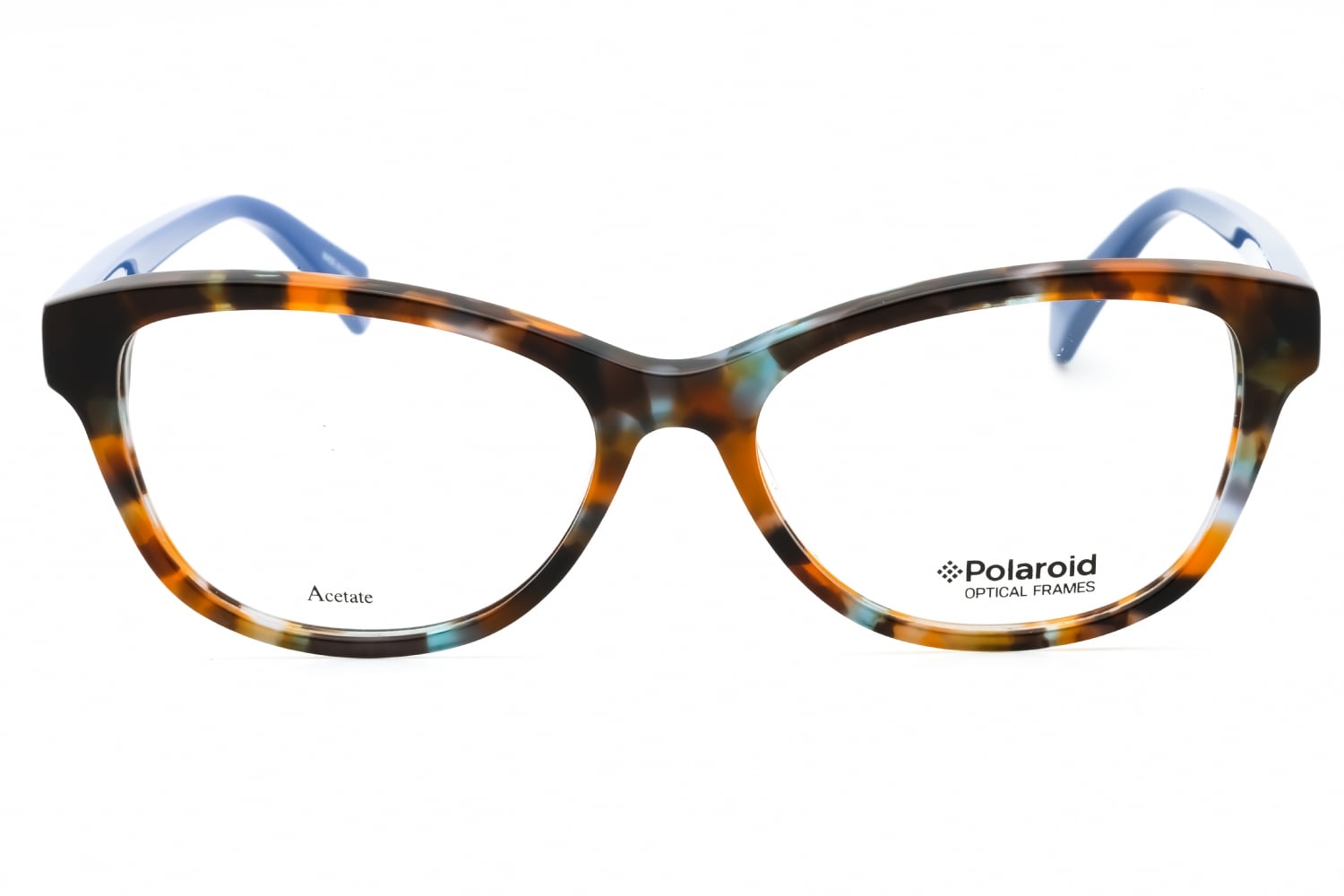 Polaroid PLD D370 - Azure Havana, Plastic, Cat Eye frame