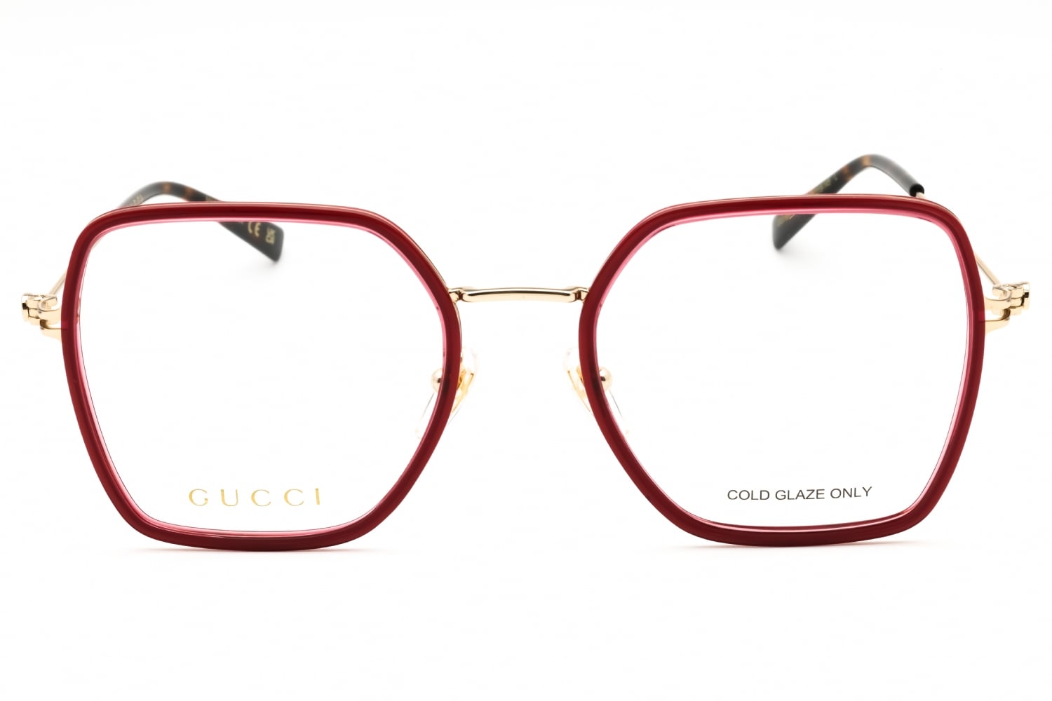 Gucci GG1850O - Burgundy, Acetate, Rectangle frame