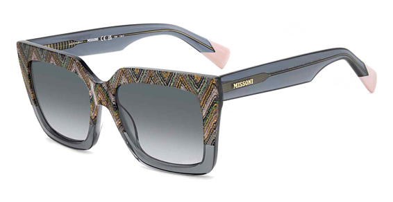 Missoni MIS 0147/S - Rgk9o Gry Ptgrn, Plastic, Rectangle frame