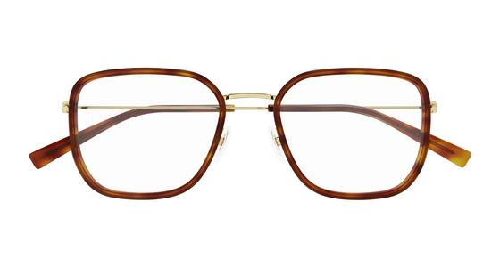 Gucci GG1852OA - Havana Gold, Plastic, Rectangle frame