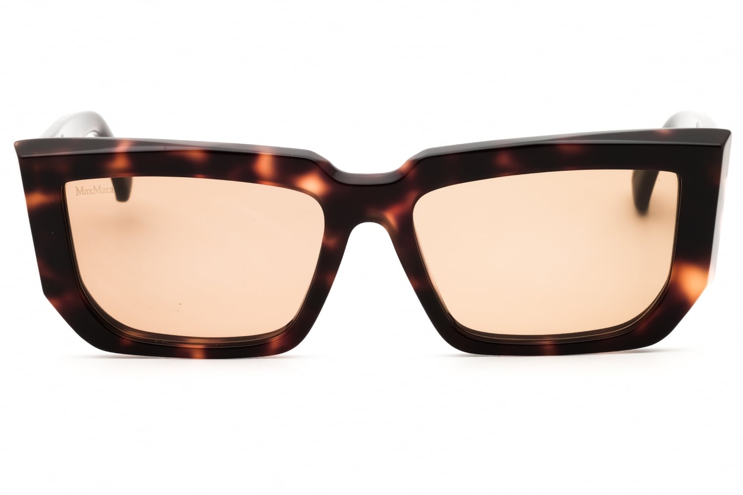 Max Mara MM0126 - Coloured Havana, Acetate, Rectangle frame