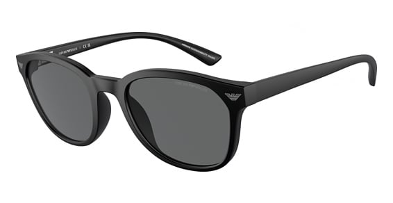 Emporio Armani EA4225U - Matte Black, Acetate, Oval frame