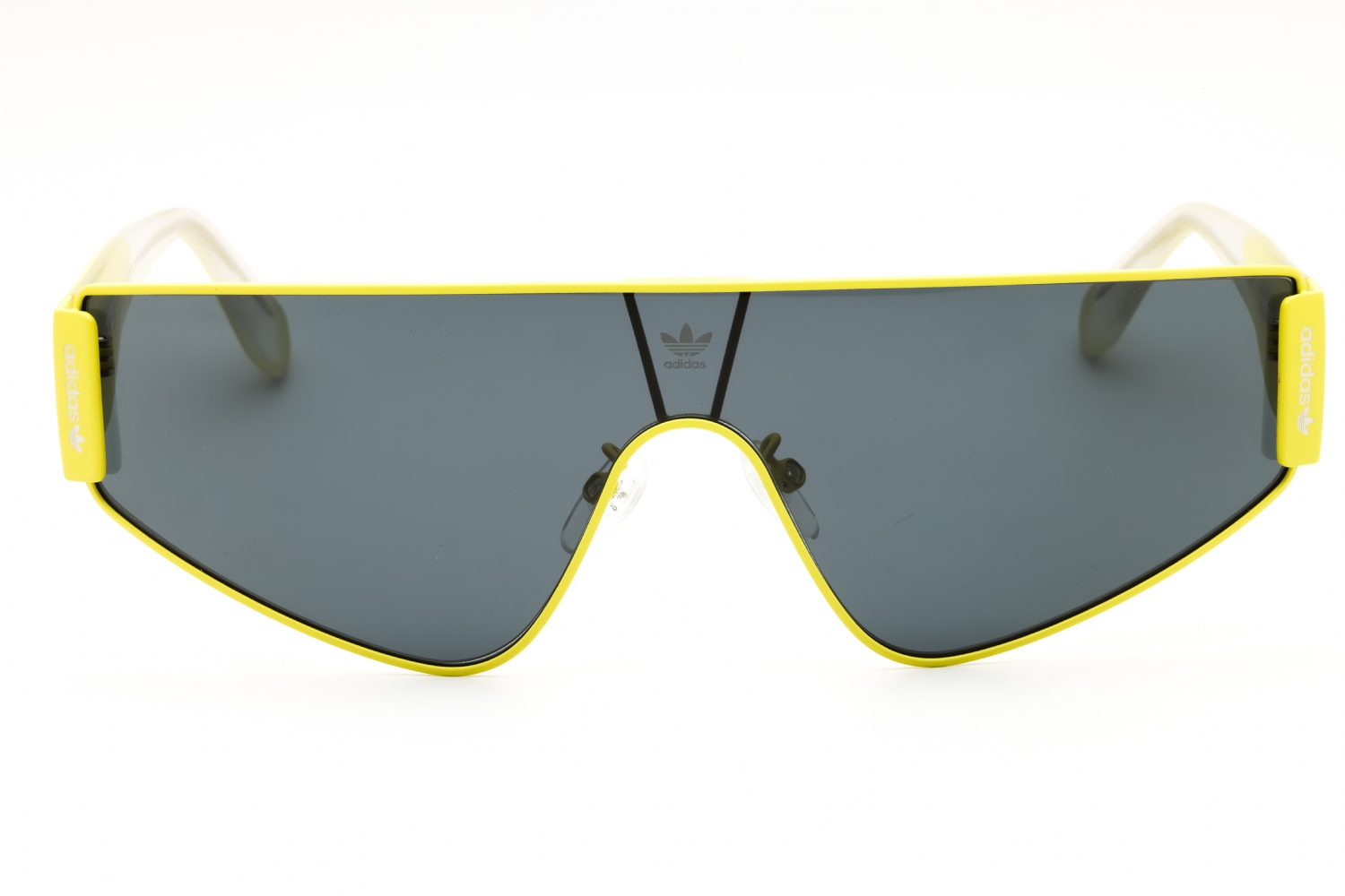 Adidas OR0077 - Matte Yellow, Metal, Wrap-Around frame
