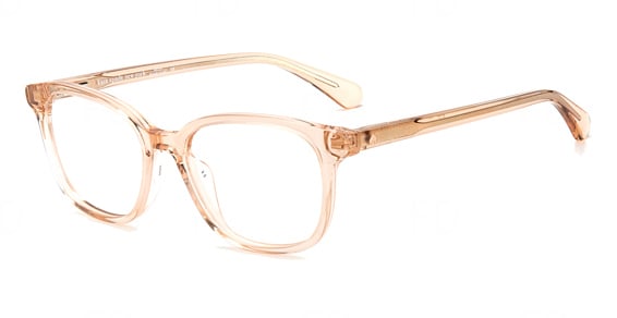 Kate Spade Bari - Pink, Acetate, Rectangle frame