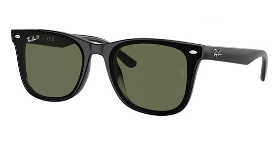 Ray-Ban RB4420 - Black, Acetate, Oval frame