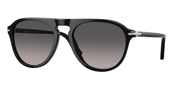 Persol PO3302S - Black, Plastic, Oval frame