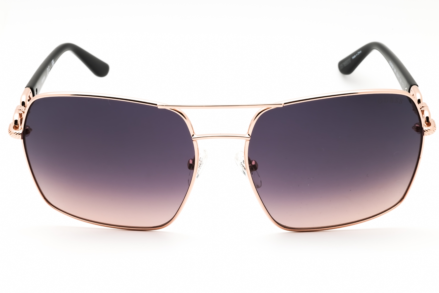 Guess GU00159 - Shiny Rose Gold, Metal, Rectangle frame