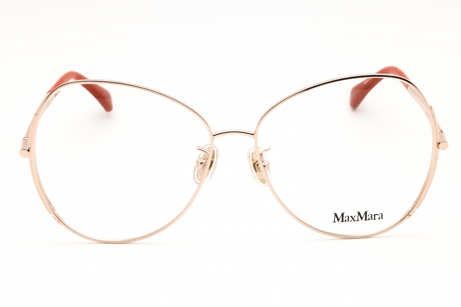 Max Mara MM5001-H - Shiny Rose Gold, Metal, Mixed Shapes frame