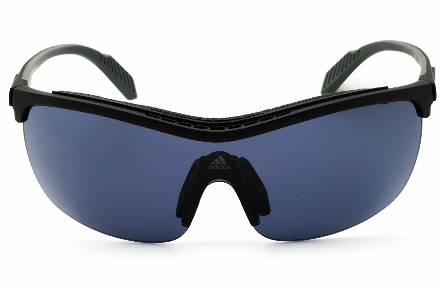 Adidas SP0043 - Matte Black, Acetate, Wrap-Around frame