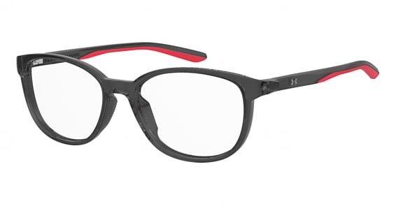 Under Armour UA 9021 - Grey Red G, Plastic, Rectangle frame