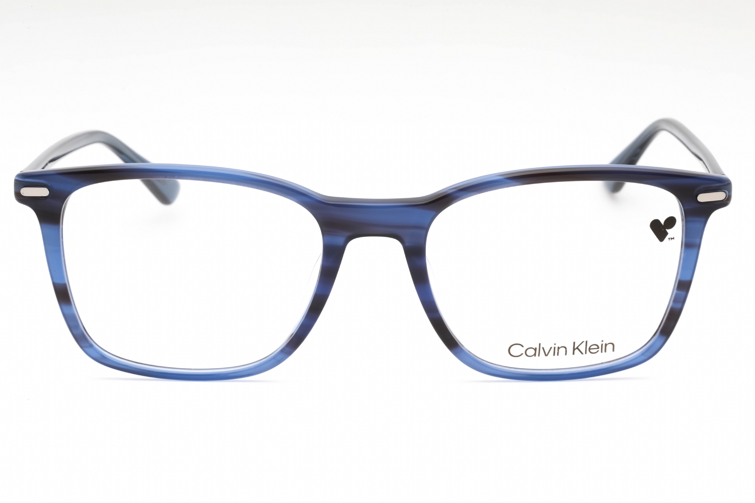Calvin Klein CK22541 - Blue Horn, Plastic, Rectangle frame
