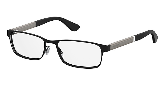 Tommy Hilfiger TH 1479 - Black, Stainless Steel, Rectangle frame