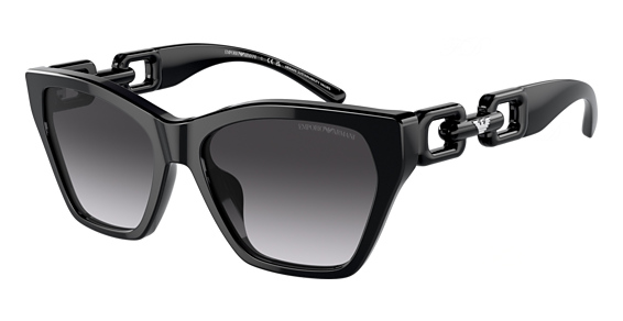 Emporio Armani EA4203U - Shiny Black, Plastic, Cat Eye frame