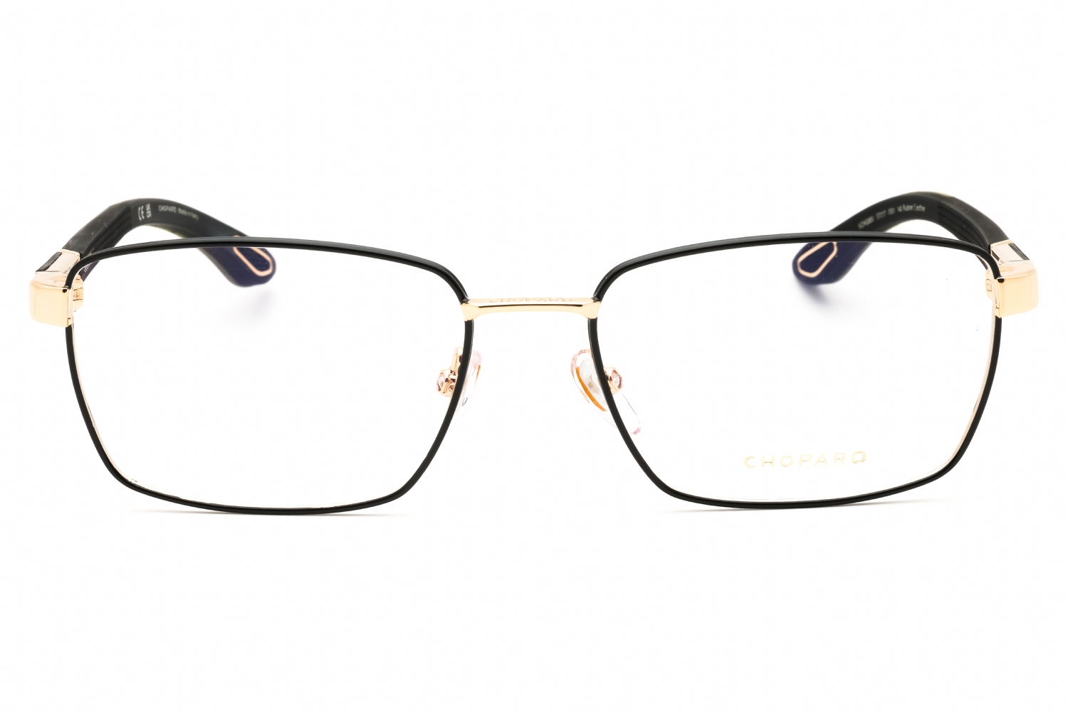 Roberto Cavalli VRC029 Eyeglasses Light Gold W Metal Rectangular Opticontacts.com -- Roberto Cavalli VRC029 main image 2
