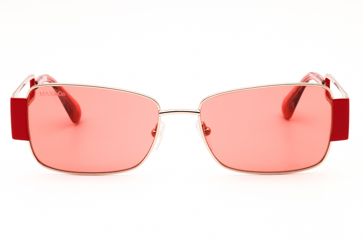 Max & Co MO0070 - Shiny Rose Gold, Metal, Rectangle frame