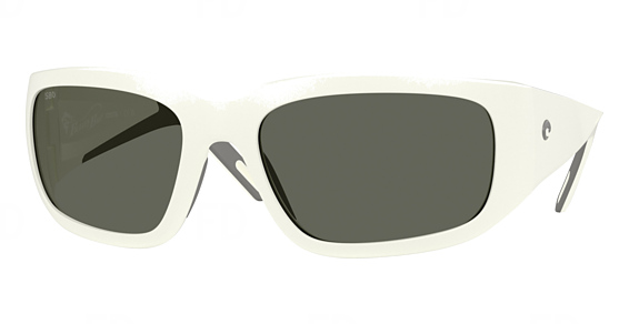 Costa Del Mar 6S9139 BULLEY BAIT - Matte Storm White, Acetate, Mixed Shapes frame