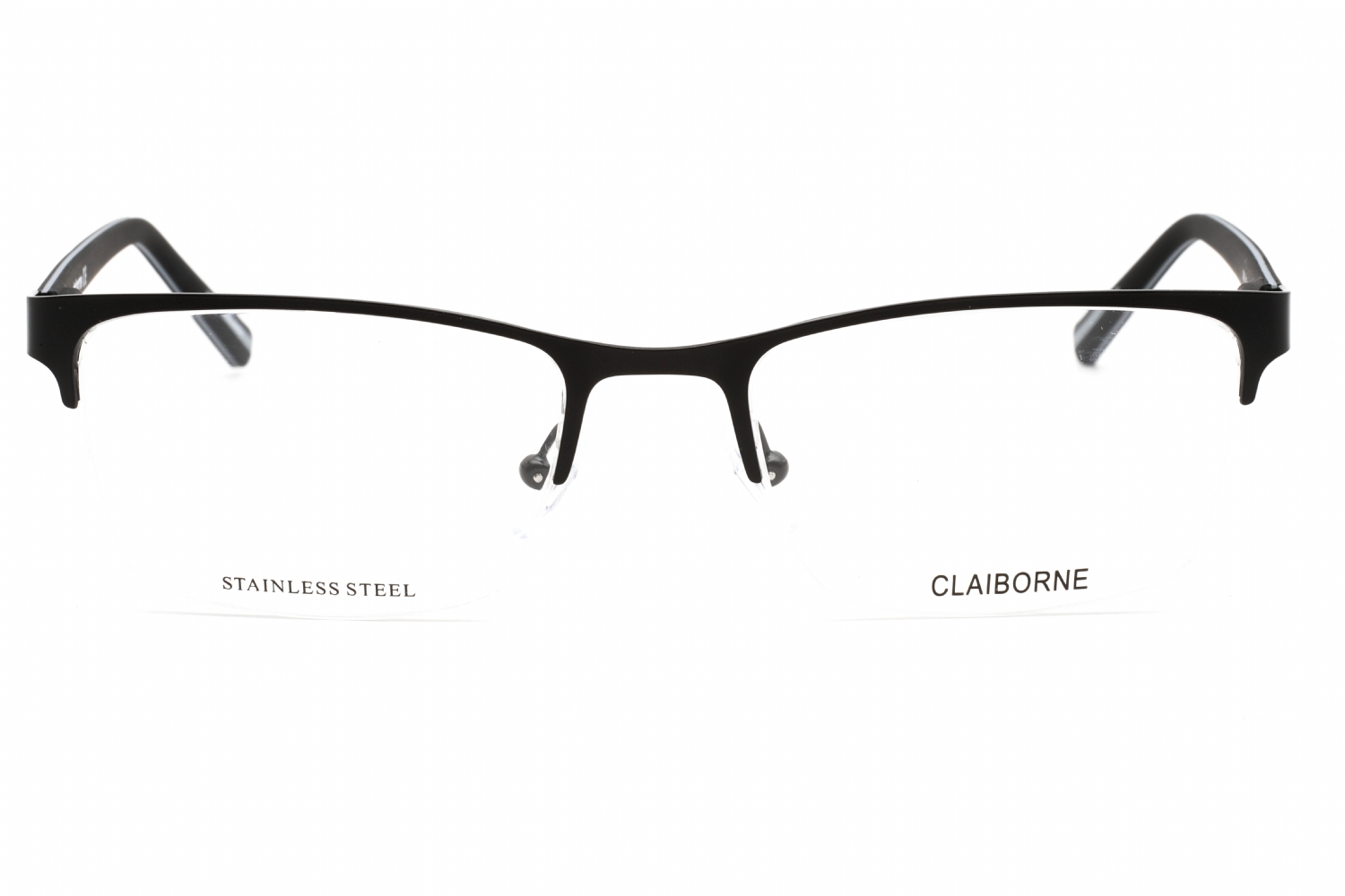 Liz Claiborne CB 268 - Matte Black, Mixed Materials, Rectangle frame