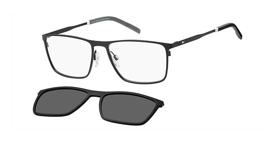 Tommy Hilfiger TH 1803/CS - 003m9 Mtt Black, Mixed Materials, Rectangle frame