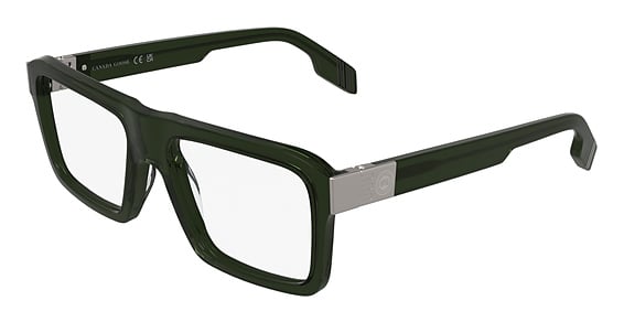 Canada Goose GC25611E - Transparent Khaki, Plastic, Rectangle frame
