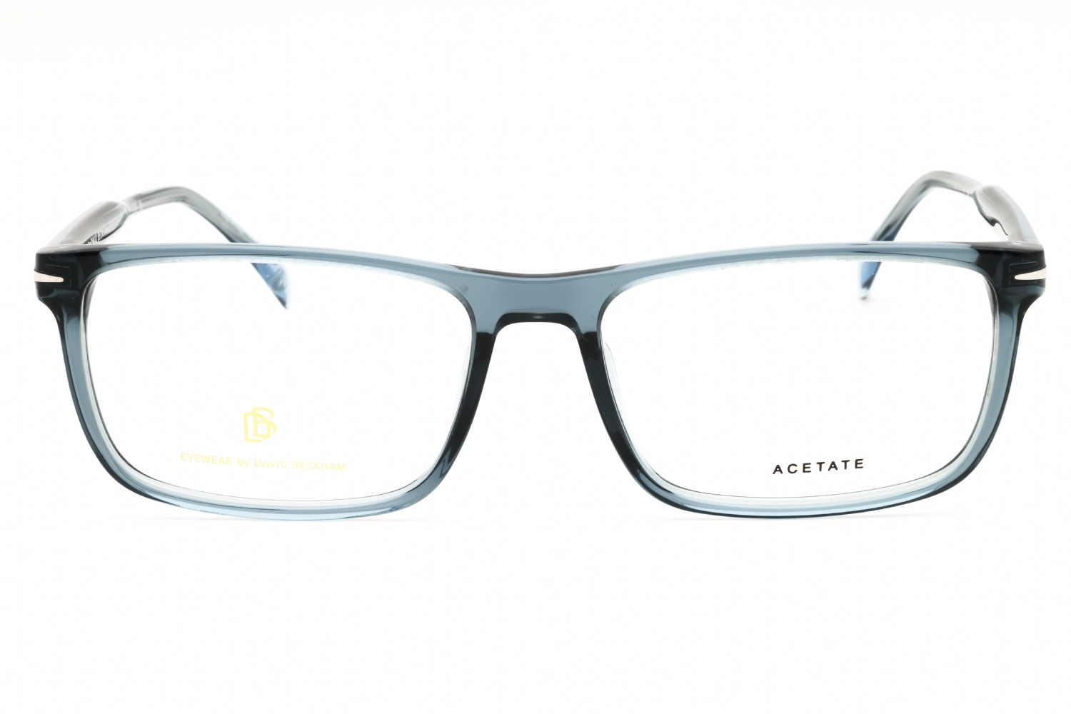 David Beckham DB 1135 - Blue, Plastic, Rectangle frame