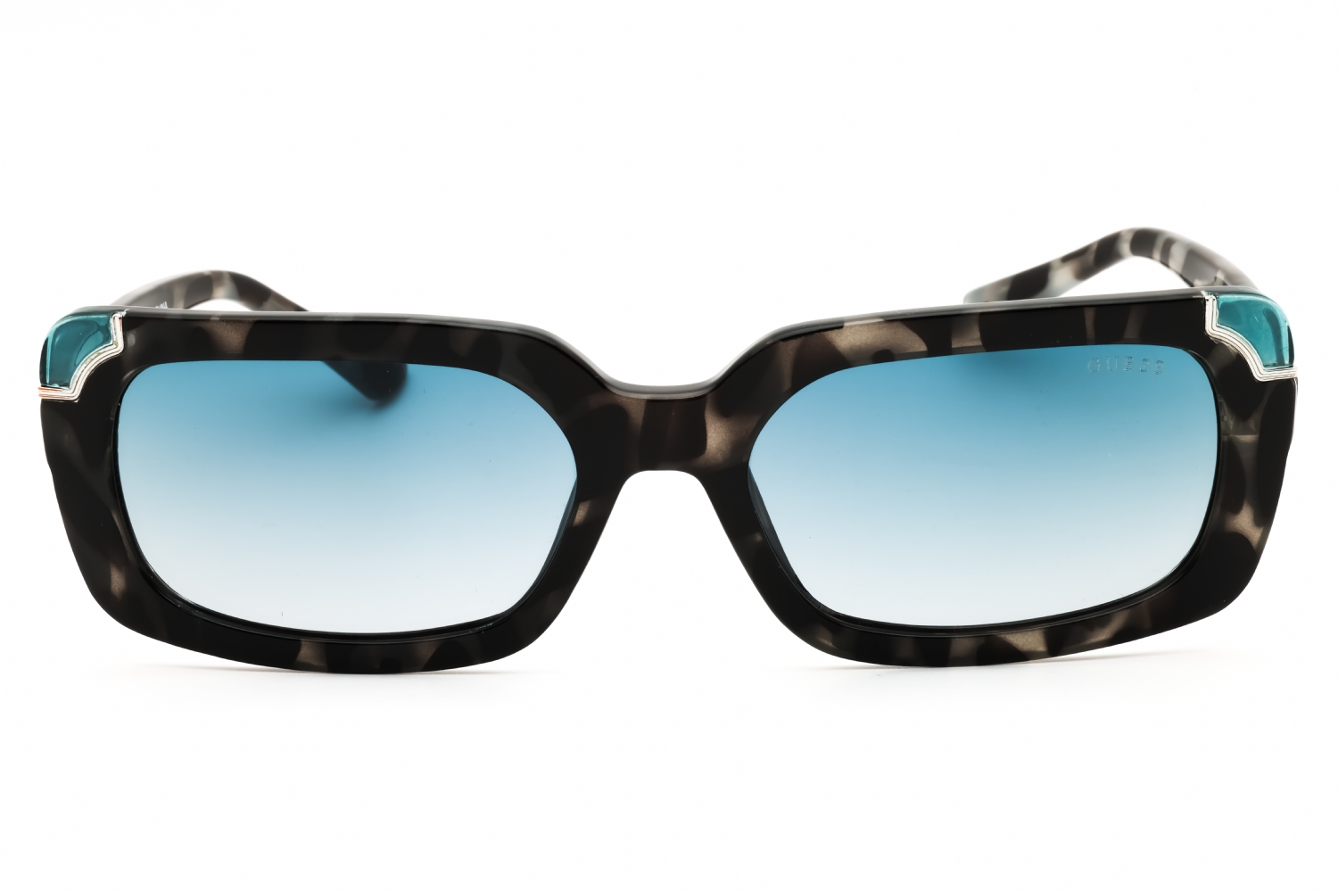 Guess GU7841 - Turquoise/other, Acetate, Rectangle frame