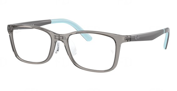 Ray-Ban RY1626D - Transparent Grey, Acetate, Oval frame