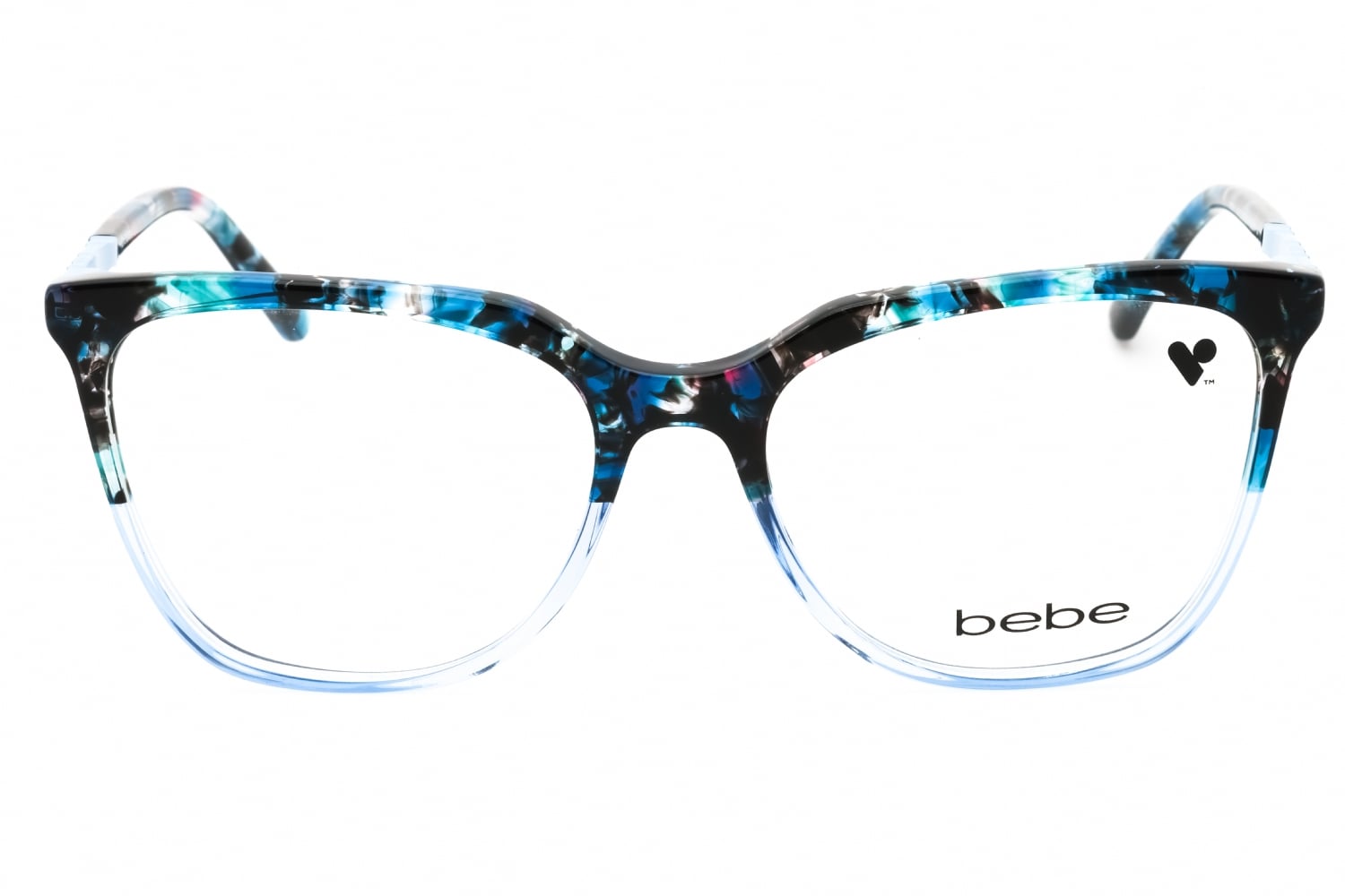 Bebe BB5191 - Blue Gradient, Acetate, Rectangle frame