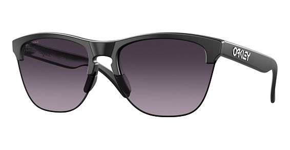 Oakley OO9374 FROGSKINS LITE - Matte Black, Acetate, Oval frame