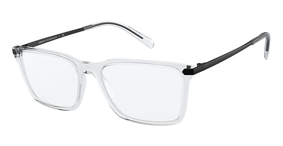 Armani Exchange AX3077 - Crystal, Acetate, Rectangle frame
