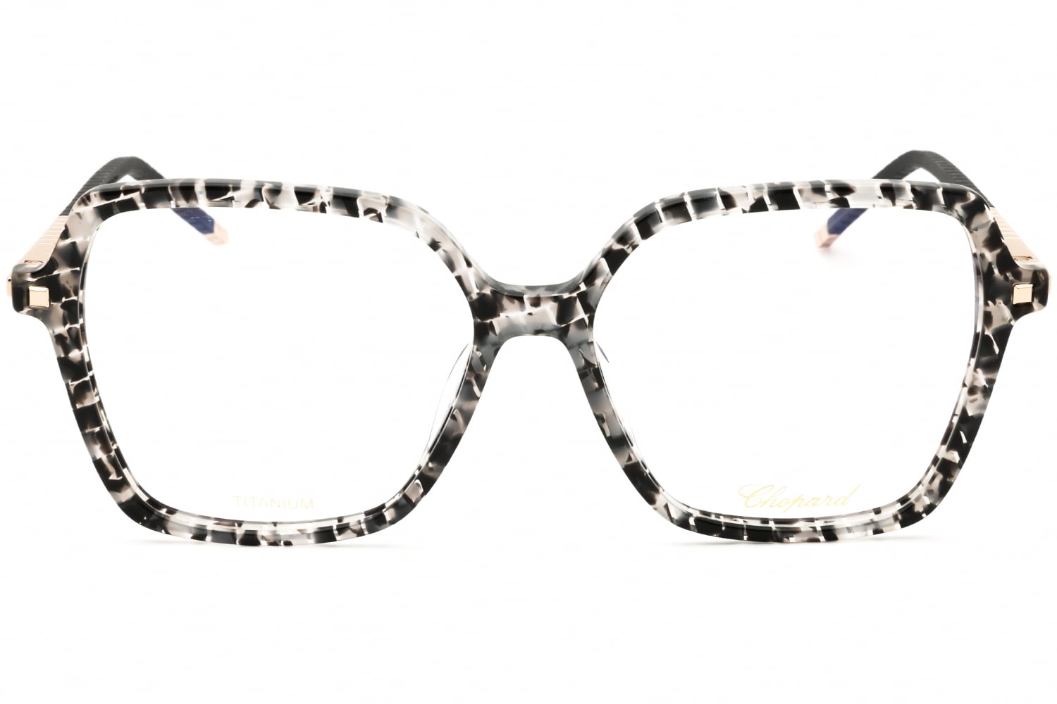Chopard VCH348M - Black Grey Havana, Mixed Materials, Mixed Shapes frame
