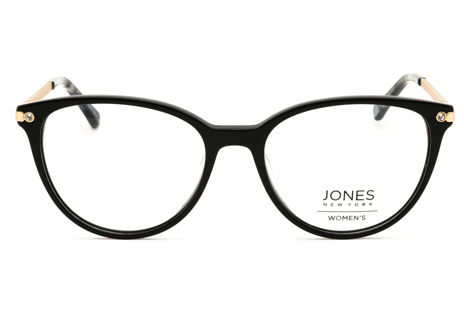 Jones New York VJON790 - Black, Mixed Materials, Round frame
