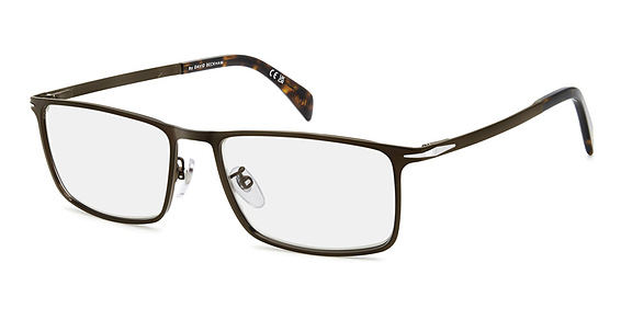 David Beckham DB 1167 - Mt Bw Pall, Metal, Rectangle frame