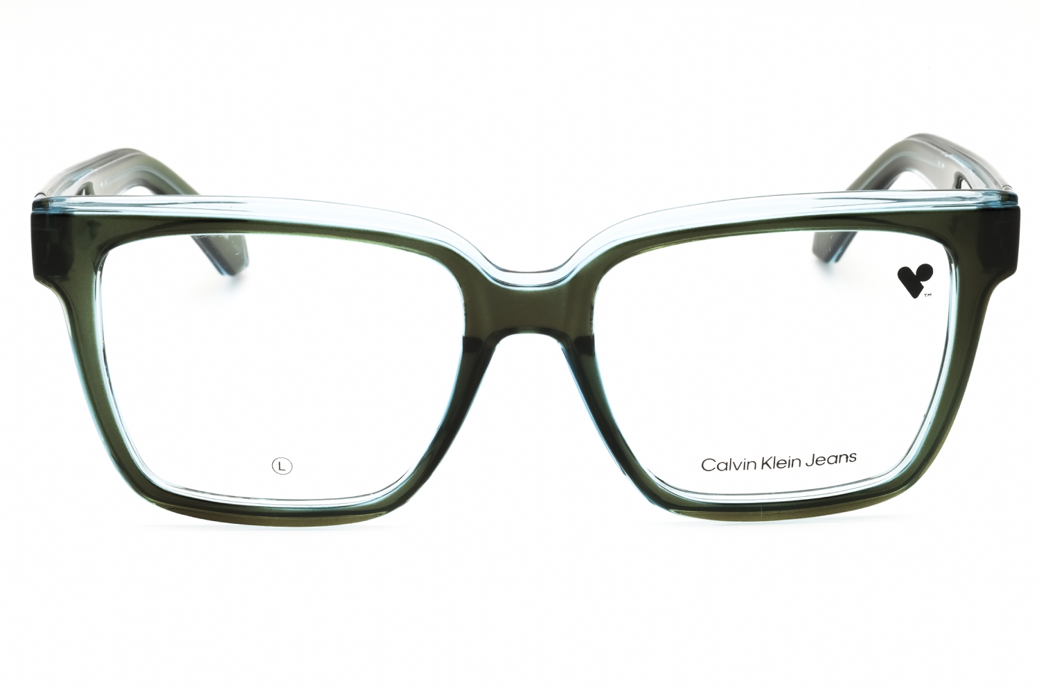 Calvin Klein Jeans CKJ24619 - Green, Acetate, Rectangle frame