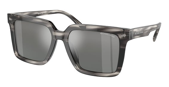 Michael Kors MK2217U ABRUZZO - Black Horn, Plastic, Rectangle frame