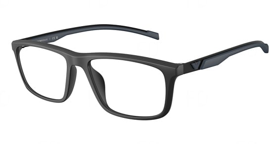 Emporio Armani EA3286U - Matte Black, Acetate, Mixed Shapes frame