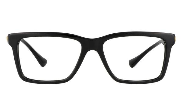 Versace VE3328 - Black, Acetate, Rectangle frame