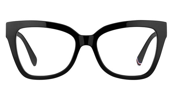 Tommy Hilfiger TH 2053 - Black, Acetate, Cat Eye frame