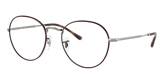 Ray-Ban RX3582V DAVID - Havana On Gunmetal, Metal, Round frame