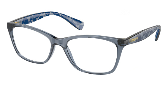 Ralph Lauren RA7071 - Shiny Trasparent Blu, Acetate, Oval frame
