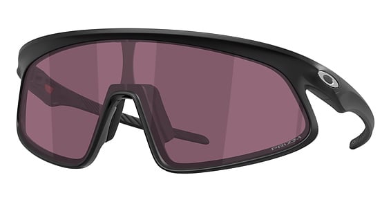 Oakley OO9524D RSLV 141 - Matte Black, Acetate, Wrap-Around frame