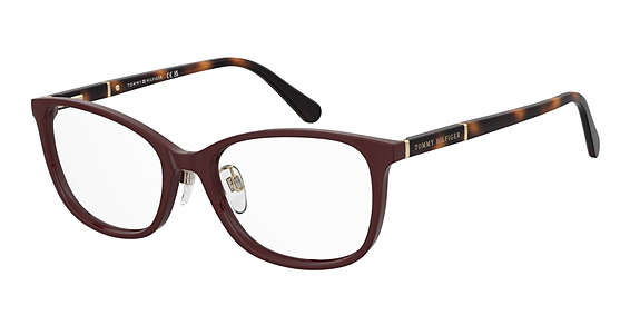Tommy Hilfiger TH 2371/G - Burgundy, Acetate, Rectangle frame