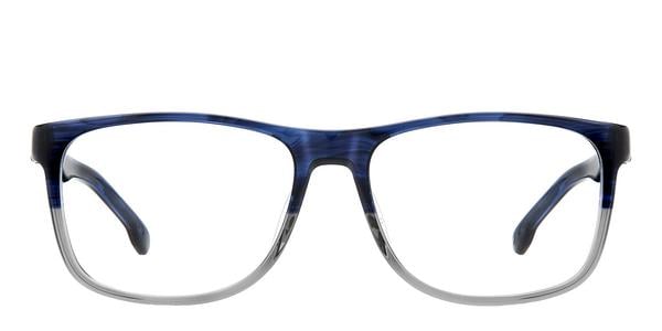 Carrera 8889 - Blue Horn Grey, Acetate, Rectangle frame