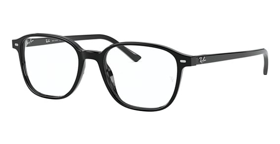 Ray-Ban RX5393 LEONARD - Black, Plastic, Round frame