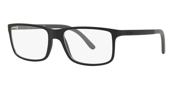 Polo PH2126 - Matte Black, Acetate, Rectangle frame