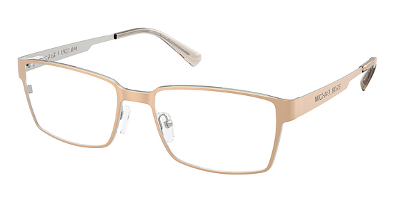 Michael Kors MK3107 ARUSHA - Gold Matte, Metal, Mixed Shapes frame