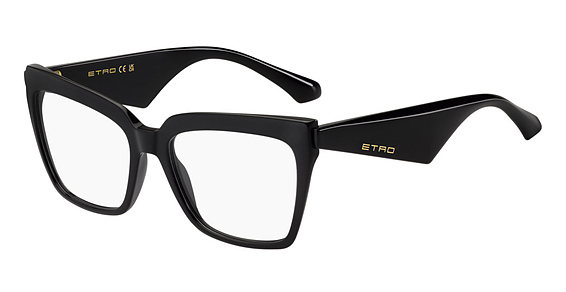 Etro 0006 - Black, Acetate, Rectangle frame